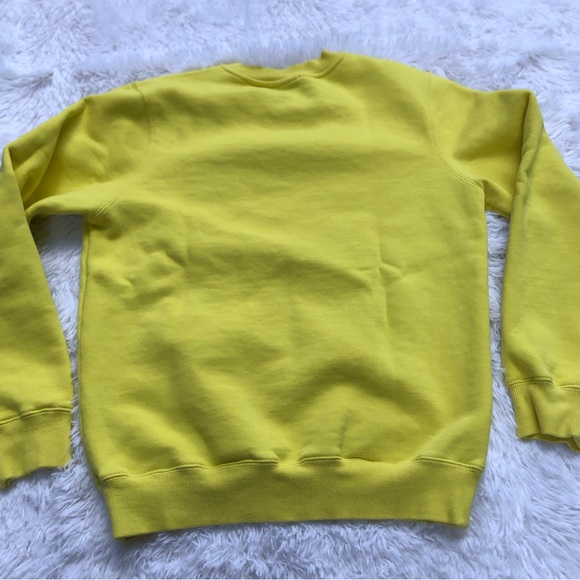 Stussy Yellow Crewneck Sweatshirt - Picture 4 of 11